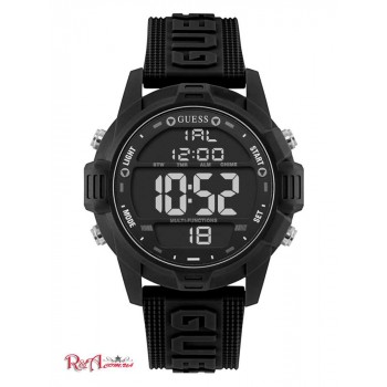 Чоловічий Годинник (Oversized Black Silicone Analog and Digital Watch) 64803-01 Чорний
