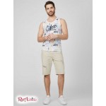 Чоловічий Танк GUESS Factory (Sonny Tank) 64183-01 Pure Білий Мульті