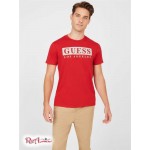 Мужская Футболка GUESS Factory (Greg Logo Tee) 37473-01 Varsity Красный