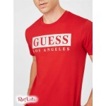 Мужская Футболка GUESS Factory (Greg Logo Tee) 37473-01 Varsity Красный