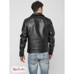 Чоловіча Куртка GUESS Factory (Shelly Faux-Leather Moto Jacket) 63763-01 Jet Black Чоловіча Куртка GUESS Factory (Shelly Faux-Leather Moto Jacket) 63763-01 Jet Black
