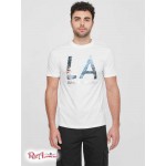 Чоловіча Футболка GUESS Factory (LA Tee) 63983-01 Чистий Білий