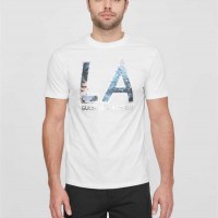 Чоловіча Футболка (LA Tee) 63983-01 Чистий Білий