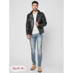 Чоловіча Куртка GUESS Factory (Shelly Faux-Leather Moto Jacket) 63763-01 Jet Black Чоловіча Куртка GUESS Factory (Shelly Faux-Leather Moto Jacket) 63763-01 Jet Black