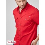 Мужская Рубашка GUESS Factory (Antonio Ripstop Shirt) 58183-01 Rugby Красный