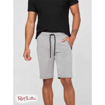 Чоловічі Шорти (Bryson Logo Shorts) 63943-01 Легкий Меланж Сірий