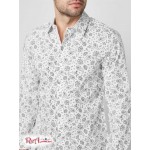 Мужская Рубашка GUESS Factory (Dalton Paisley Shirt) 63903-01 Pure Белый