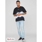Чоловіча Футболка GUESS Factory (Lopez Tie-Dye Tee) 58513-01 Jet Black Multi