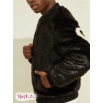 Чоловічий Бомбер GUESS (Oversize Faux-Fur Bomber) 64773-01 Jet Black Чоловічий Бомбер GUESS (Oversize Faux-Fur Bomber) 64773-01 Jet Black