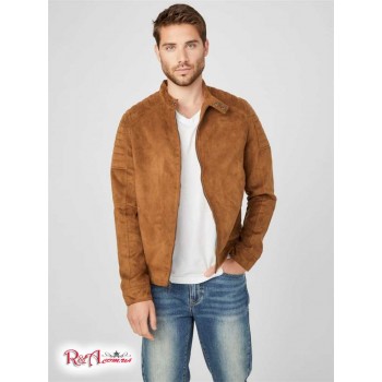Чоловічий Бомбер (Sailor Faux-Suede Bomber Jacket) 58073-01 Верблюд