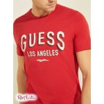 Чоловіча Футболка GUESS (Logo Tee) 59543-01 Chili Червоний