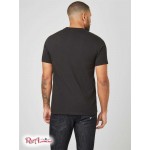 Чоловіча Футболка GUESS Factory (Lenny Logo Tee) 58373-01 Реактивний Чорний