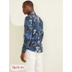 Чоловіча Сорочка GUESS (Luxe Camelia Cascade Shirt) 59553-01 Каскад Camelia Blue