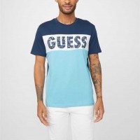 Чоловіча Футболка (Lanley Logo Tee) 58463-01 Silk Синій