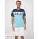 Чоловіча Футболка (Lanley Logo Tee) 58463-01 Silk Синій