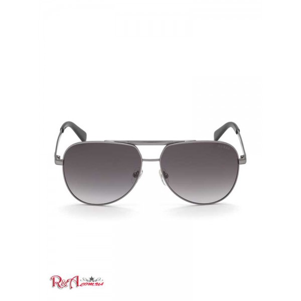 Мужские Солнцезащитные Очки GUESS (Manny Aviator Sunglasses) 56303-01 Серебряный