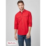 Мужская Рубашка GUESS Factory (Antonio Ripstop Shirt) 58183-01 Rugby Красный