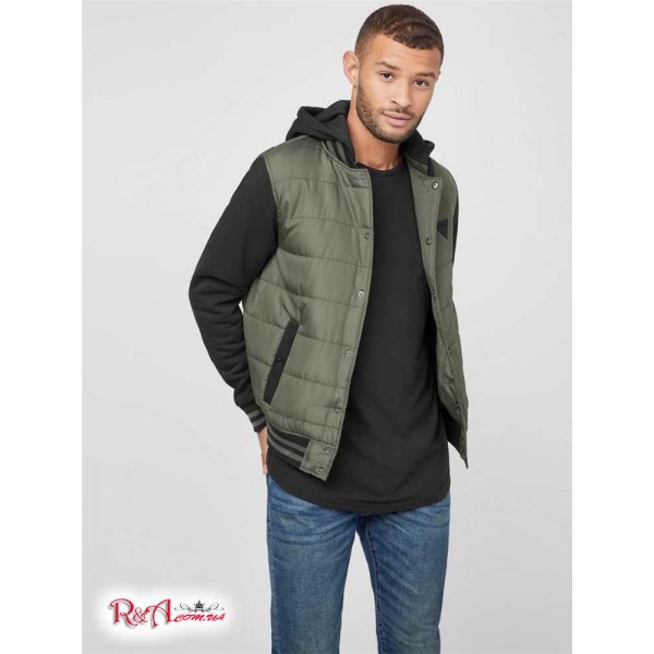 Чоловіча Куртка GUESS Factory (Wyatt Jacket) 58233-01 Легкий Військовий Зелений Чоловіча Куртка GUESS Factory (Wyatt Jacket) 58233-01 Легкий Військовий Зелений