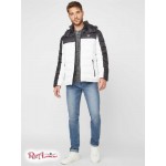 Мужская Куртка GUESS Factory (Arvin Color-Block Puffer Jacket) 53683-01 Pure Белый