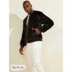 Чоловічий Бомбер GUESS (Oversize Faux-Fur Bomber) 64773-01 Jet Black Чоловічий Бомбер GUESS (Oversize Faux-Fur Bomber) 64773-01 Jet Black