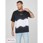 Чоловіча Футболка GUESS Factory (Lopez Tie-Dye Tee) 58513-01 Jet Black Multi