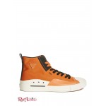 Мужские Сникерсы GUESS (Ederle High-Top Sneakers) 60163-01 Оранжевый Мульти Fabric