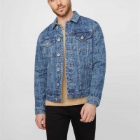 Чоловіча Куртка (Joshua Logo Denim Jacket) 63833-01 Light Wash Чоловіча Куртка (Joshua Logo Denim Jacket) 63833-01 Light Wash