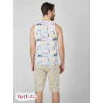 Чоловічий Танк GUESS Factory (Sonny Tank) 64183-01 Pure Білий Мульті