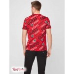 Чоловіча Футболка GUESS Factory (Stan Logo Print Tee) 63823-01 Rugby Червоний
