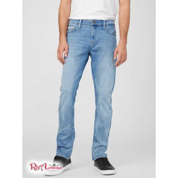 Чоловічі Джинси GUESS Factory (Hunter Skinny Jeans) 58174-01 Світлий WПопелясто-Сірий
