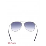 Мужские Солнцезащитные Очки GUESS (Aviator Sunglasses) 60134-01 Черный/Серебряный