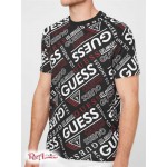 Чоловіча Футболка GUESS Factory (Stan Logo Print Tee) 58494-01 Реактивний Чорний
