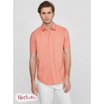 Мужская Рубашка GUESS Factory (Darrow Slim Short-Sleeve Shirt) 63834-01 Hot Роза Песок