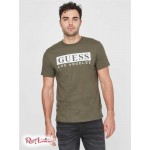 Мужская Футболка GUESS Factory (Greg Logo Tee) 58504-01 Spooky Forest