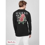 Чоловіча Футболка GUESS Factory (Hogarth Roses Tee) 63954-01 Jet Black