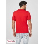 Чоловіча Футболка GUESS Factory (Lenny Logo Tee) 58374-01 Varsity Червоний