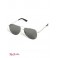 Мужские Солнцезащитные Очки (Textured Metal Aviator Sunglasses) 64054-01 Черный/Серебряный