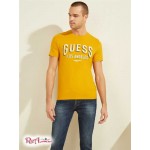 Чоловіча Футболка GUESS (Logo Tee) 59544-01 Dune Золотий