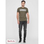 Мужская Футболка GUESS Factory (Greg Logo Tee) 58504-01 Spooky Forest