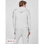 Мужское Худи GUESS Factory (Lark Logo Hoodie) 63884-01 Светлый Melange Серый