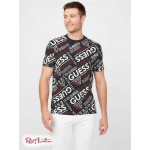 Чоловіча Футболка GUESS Factory (Stan Logo Print Tee) 58494-01 Реактивний Чорний