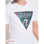 Мужская Футболка GUESS (Iridescent Logo Graphic Tee) 41904-01 True Белый