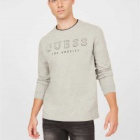 Мужской Лонгслив (Kalico Logo Long-Sleeve Tee) 37254-01 Светлый Heather Серый