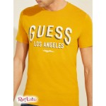 Чоловіча Футболка GUESS (Logo Tee) 59544-01 Dune Золотий