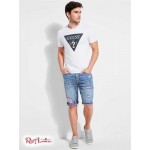 Мужская Футболка GUESS (Iridescent Logo Graphic Tee) 41904-01 True Белый