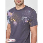 Чоловіча Футболка GUESS Factory (Taylor Tee) 58414-01 Midnight Moon