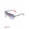 Мужские Солнцезащитные Очки (Rimless Shield Sunglasses) 64064-01 Серебряный
