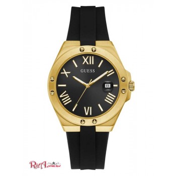 Чоловічий Годинник (Black and Gold-Tone Analog Watch) 64834-01 Multi