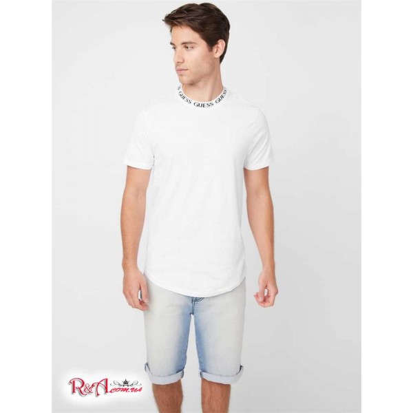 Чоловічий Crewneck GUESS Factory (Ronnie Logo Crewneck) 63874-01 Pure Білий