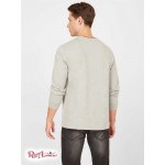 Мужской Лонгслив GUESS Factory (Kalico Logo Long-Sleeve Tee) 37254-01 Светлый Heather Серый